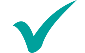 green checkmark